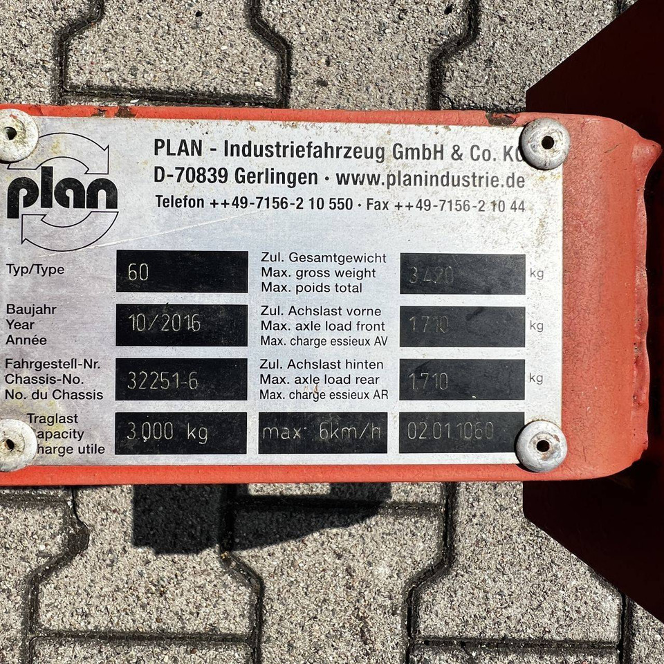 Plan Type 60-3.000 - Roll trailer: foto 2 Plan Type 60-3.000 - Roll trailer: foto 2