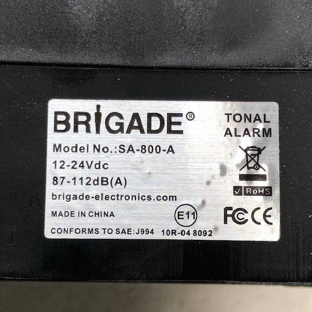 Brigade SA-800-A Smart Tonal reversing Alarm - Recambio para Equipo de manutención: foto 3 Brigade SA-800-A Smart Tonal reversing Alarm - Recambio para Equipo de manutención: foto 3
