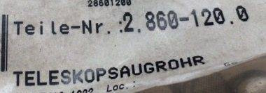 Kärcher Telescopic Suction Tube - Recambio para Maquinaria de limpieza: foto 3 Kärcher Telescopic Suction Tube - Recambio para Maquinaria de limpieza: foto 3