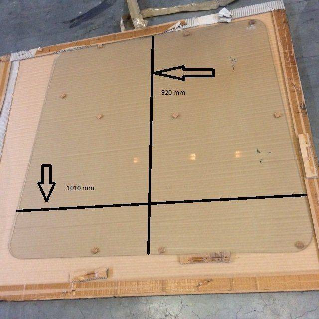 Wind screen for Linde Series 352 - Ventana y piezas para Equipo de manutención: foto 2 Wind screen for Linde Series 352 - Ventana y piezas para Equipo de manutención: foto 2