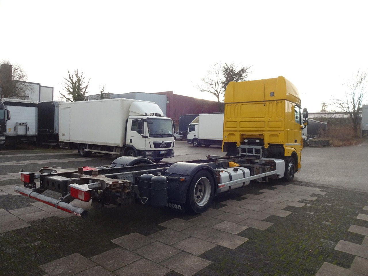 Camión portacontenedore/ Intercambiable DAF XF 480, Jumbo BDF, SSC, Standklima, Intarder: foto 7