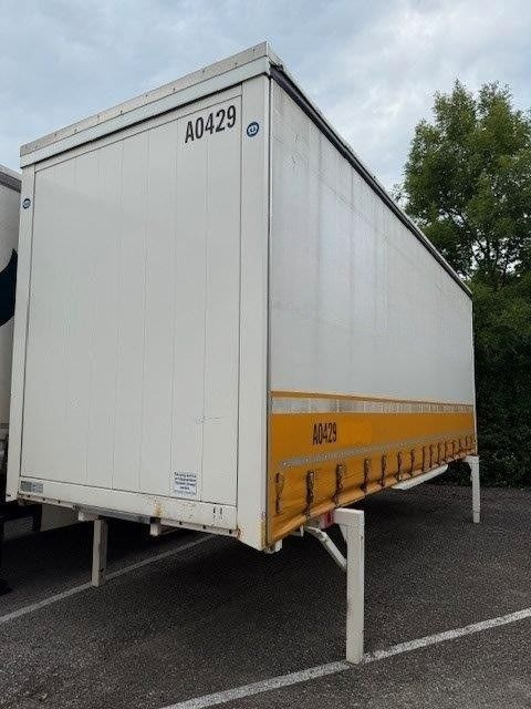 Krone 2 x WB 7,82 Jumbo, Hubdach, Edscha + Anh. Tandem - Toldo carrocería: foto 2 Krone 2 x WB 7,82 Jumbo, Hubdach, Edscha + Anh. Tandem - Toldo carrocería: foto 2
