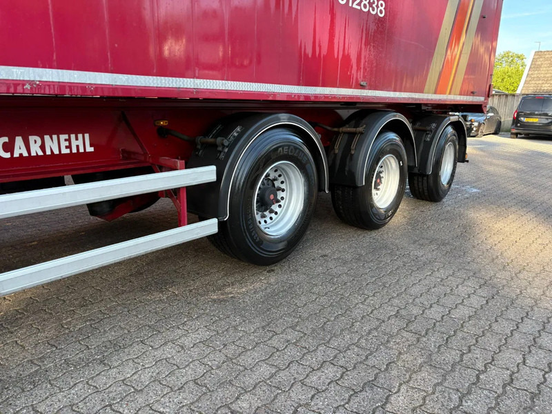 Semirremolque volquete Carnehl 60m3 10 tons assen, Stuuras, Bietenrek, nieuwe APK!: foto 10