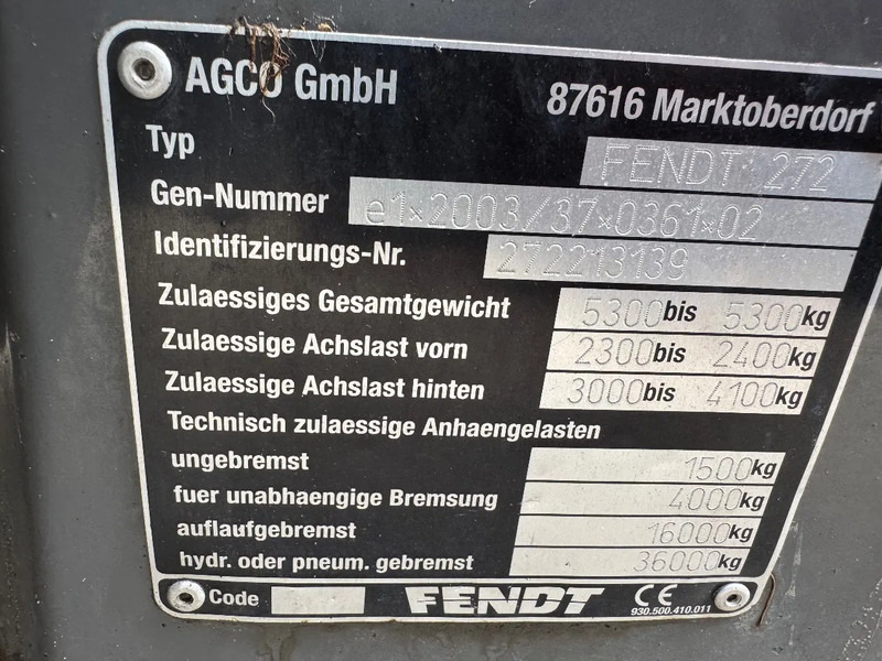 Tractor Fendt 209 P VARIO TMS: foto 11