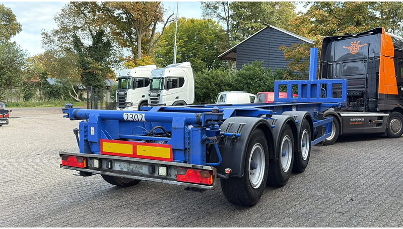 Hendricks 20ft container Kippchassis 24V hydraulic Self support! - Semirremolque portacontenedore/ Intercambiable: foto 2 Hendricks 20ft container Kippchassis 24V hydraulic Self support! - Semirremolque portacontenedore/ Intercambiable: foto 2