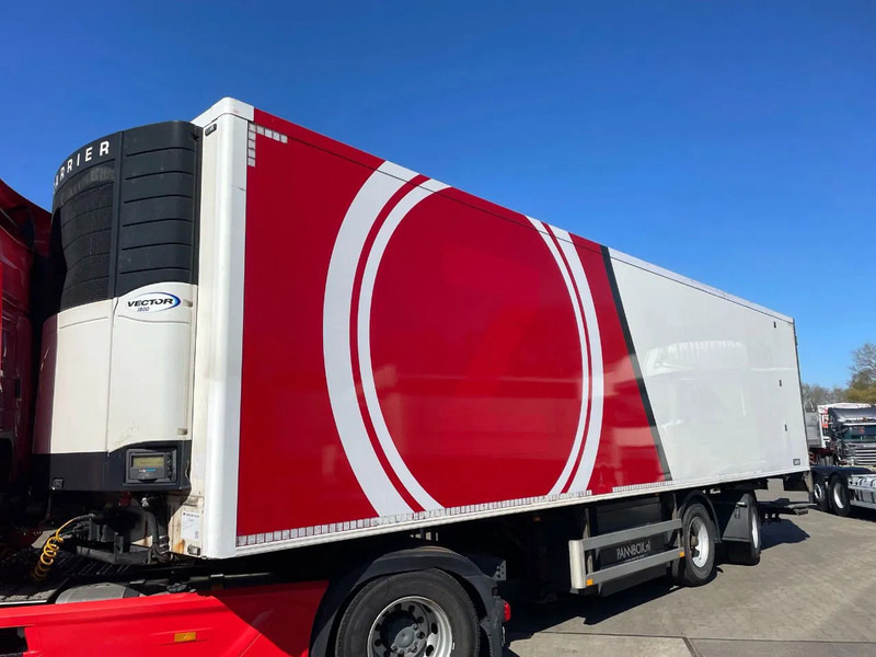 Pacton 11M 2 AS Carrier Vector 1800 D+E Stuuras 2.500 KG LBW! - Semirremolque frigorífico: foto 1 Pacton 11M 2 AS Carrier Vector 1800 D+E Stuuras 2.500 KG LBW! - Semirremolque frigorífico: foto 1