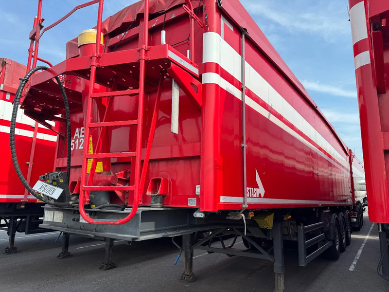 Stas S300CX 58m3 Alcoa SAF Klep/Deuren combi 6350KG - Semirremolque volquete: foto 1 Stas S300CX 58m3 Alcoa SAF Klep/Deuren combi 6350KG - Semirremolque volquete: foto 1