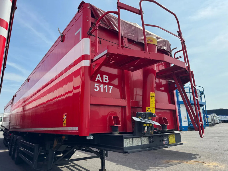 Stas S300CX 58m3 Alcoa SAF Klep/Deuren combi top condition 6340kg - Semirremolque volquete: foto 2 Stas S300CX 58m3 Alcoa SAF Klep/Deuren combi top condition 6340kg - Semirremolque volquete: foto 2
