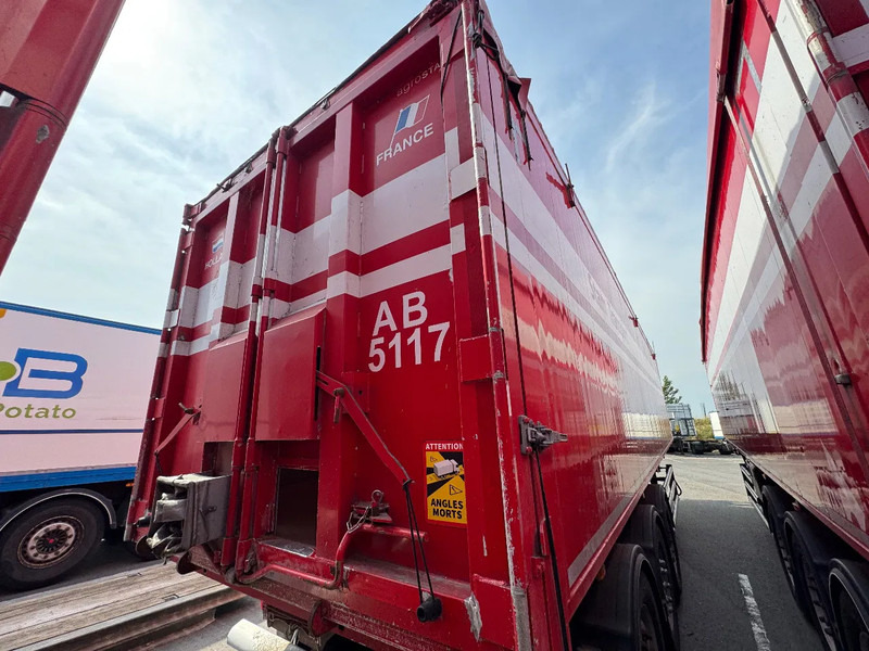 Stas S300CX 58m3 Alcoa SAF Klep/Deuren combi top condition 6340kg - Semirremolque volquete: foto 4 Stas S300CX 58m3 Alcoa SAF Klep/Deuren combi top condition 6340kg - Semirremolque volquete: foto 4