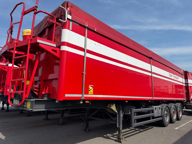 Stas S300CX 58m3 Alcoa SAF Klep/Deuren combi top condition 6340kg - Semirremolque volquete: foto 1 Stas S300CX 58m3 Alcoa SAF Klep/Deuren combi top condition 6340kg - Semirremolque volquete: foto 1