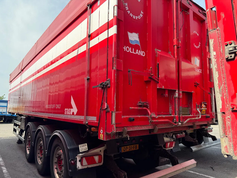 Stas S300CX 58m3 Alcoa SAF Klep/Deuren combi, top condition 6350KG - Semirremolque volquete: foto 3 Stas S300CX 58m3 Alcoa SAF Klep/Deuren combi, top condition 6350KG - Semirremolque volquete: foto 3