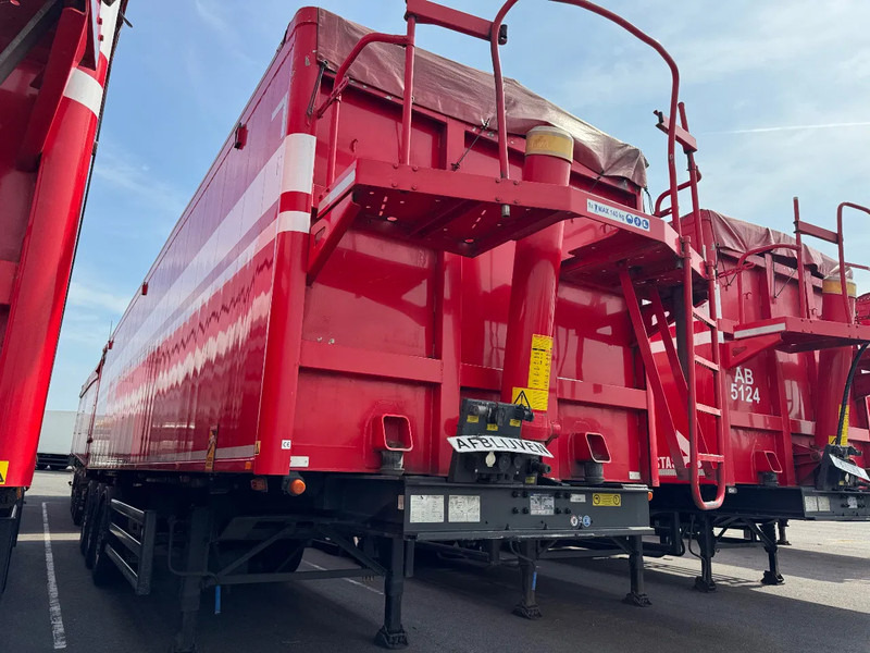 Stas S300CX 58m3 Alcoa SAF Klep/Deuren combi, top condition 6350KG - Semirremolque volquete: foto 2 Stas S300CX 58m3 Alcoa SAF Klep/Deuren combi, top condition 6350KG - Semirremolque volquete: foto 2