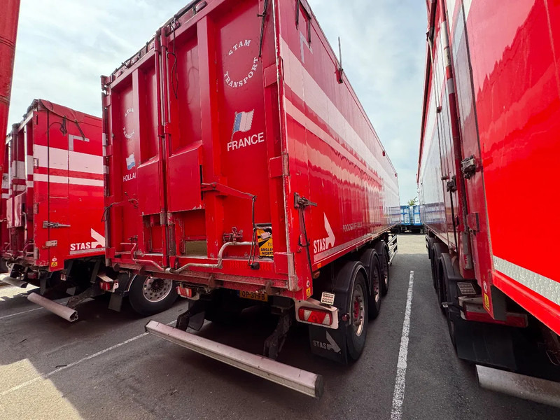 Stas S300CX 58m3 Alcoa SAF Klep/Deuren combi, top condition 6350KG - Semirremolque volquete: foto 4 Stas S300CX 58m3 Alcoa SAF Klep/Deuren combi, top condition 6350KG - Semirremolque volquete: foto 4