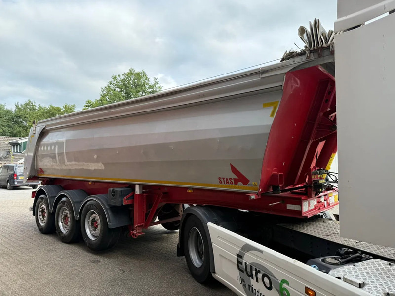 Stas S300CX Lift Axle Automatic roof Tarpaulin APK/TUV 12/2025 - Semirremolque volquete: foto 4 Stas S300CX Lift Axle Automatic roof Tarpaulin APK/TUV 12/2025 - Semirremolque volquete: foto 4