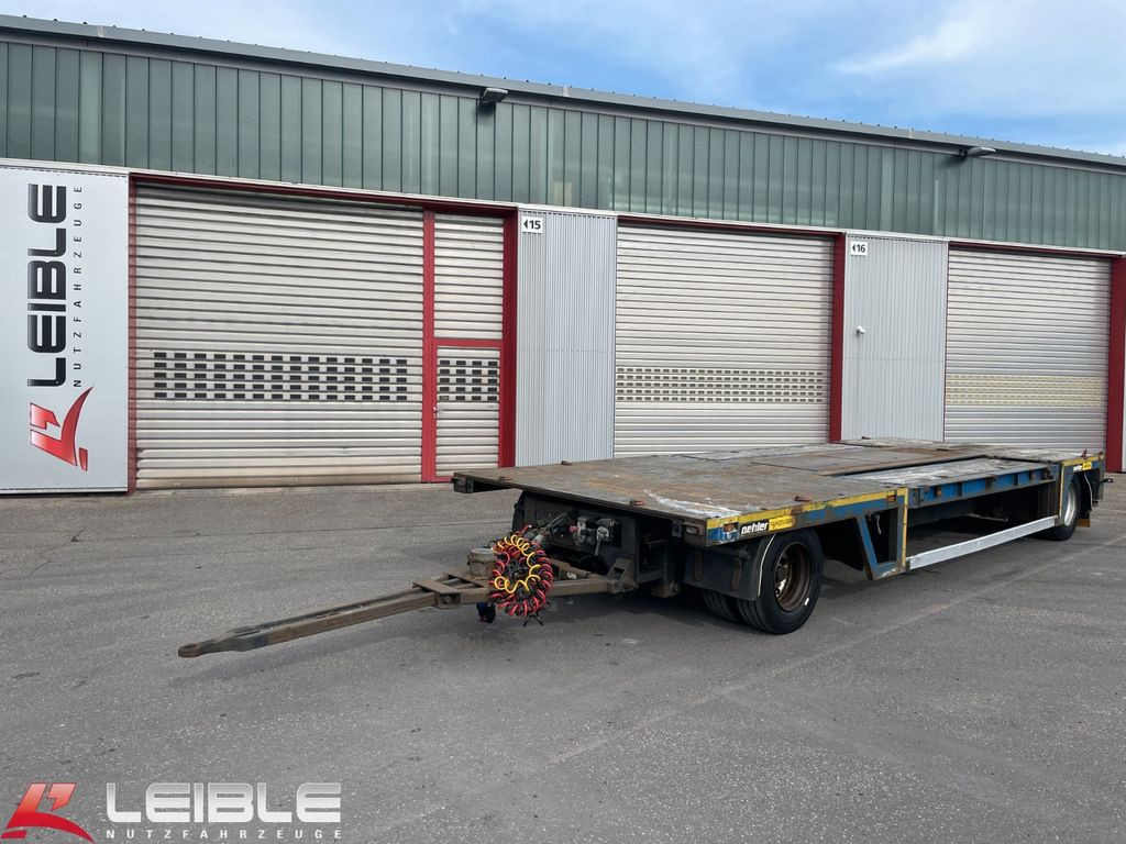 Remolque góndola rebajadas Meppel*AV2000L*Plattform*zwillingsbereift*BPWEco: foto 1