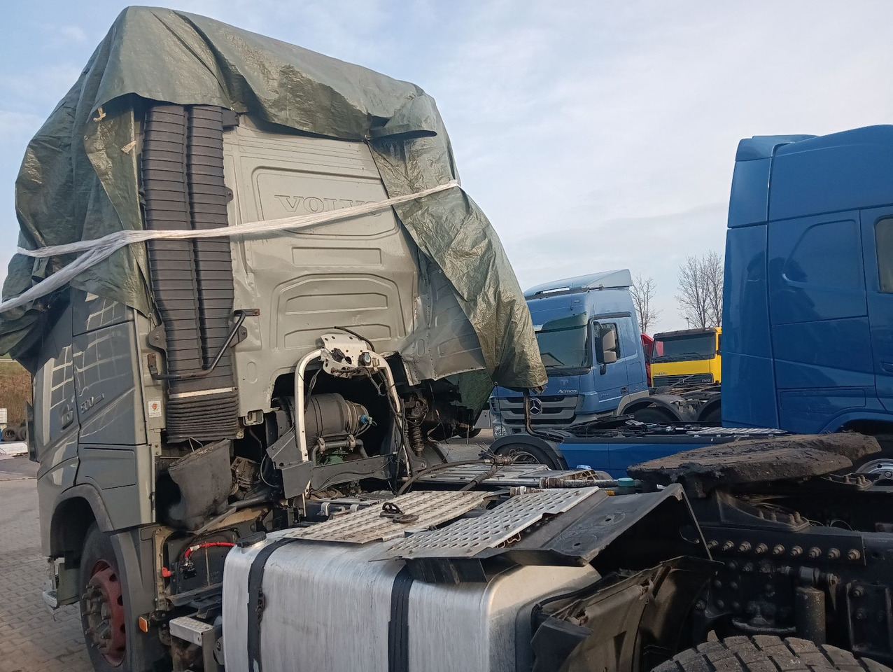 Cabeza tractora Volvo FH 500 Globe CRAWLER Hydr.,Luft/Luft Motor läuft: foto 27