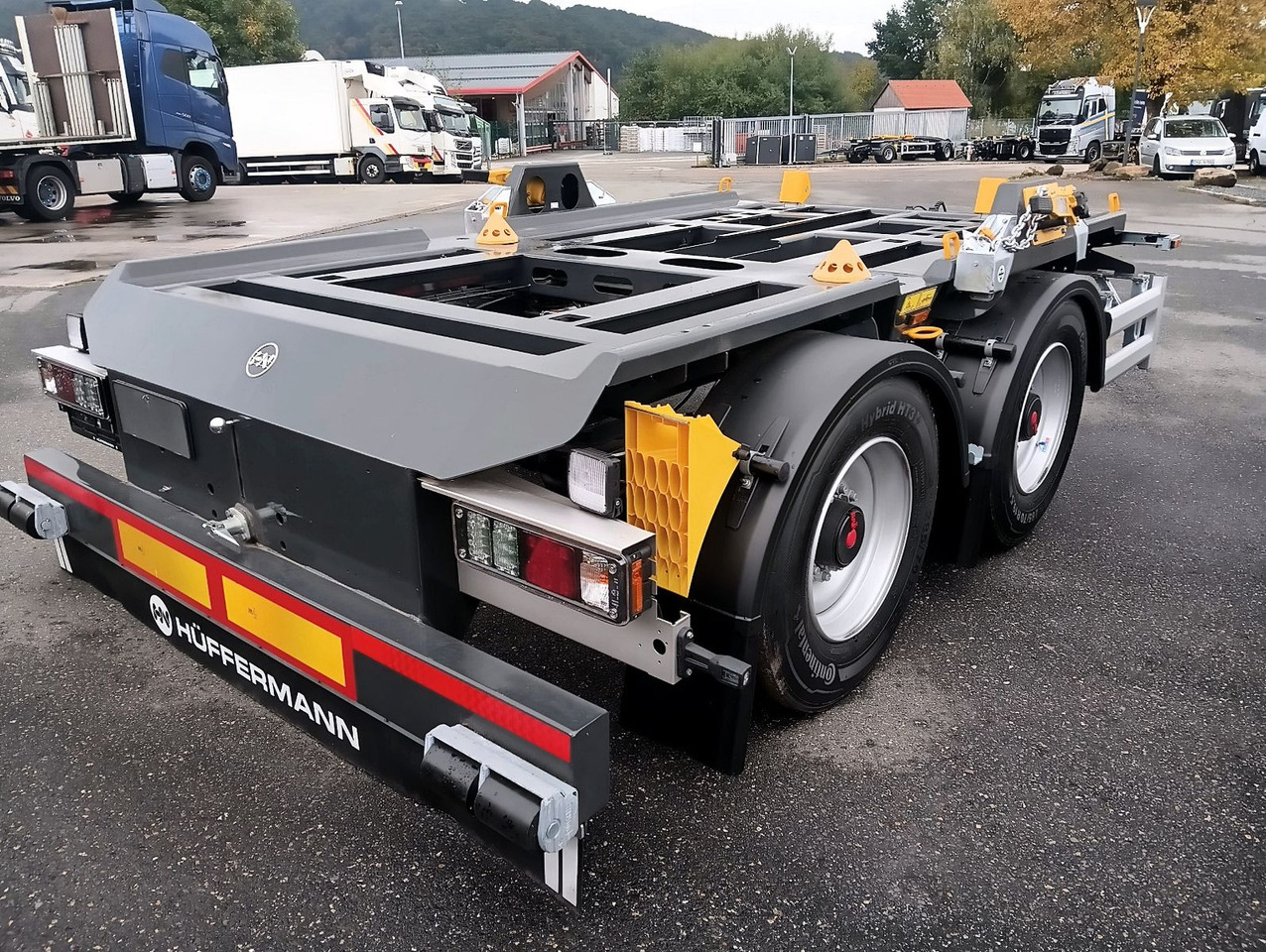 Hüffermann 2-A-MINI-CARRIER SAFETYFIX VERZINKT FULLOPTION - Remolque multilift/ Portacontenedores de cadenas: foto 5 Hüffermann 2-A-MINI-CARRIER SAFETYFIX VERZINKT FULLOPTION - Remolque multilift/ Portacontenedores de cadenas: foto 5