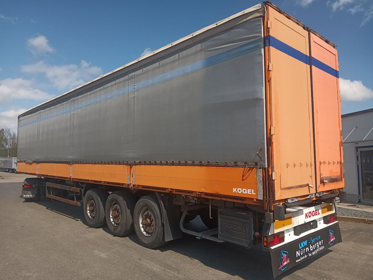 Kögel SN24BORDWANDSIDER EDSCHA BPW Disc Lift Portaltür - Semirremolque lona: foto 2 Kögel SN24BORDWANDSIDER EDSCHA BPW Disc Lift Portaltür - Semirremolque lona: foto 2