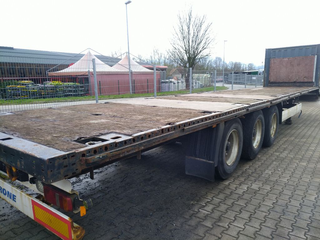 Krone SDP27 TwistLocks 40"+ 20" BPW Lift Rungentaschen - Semirremolque plataforma/ Caja abierta: foto 5 Krone SDP27 TwistLocks 40"+ 20" BPW Lift Rungentaschen - Semirremolque plataforma/ Caja abierta: foto 5