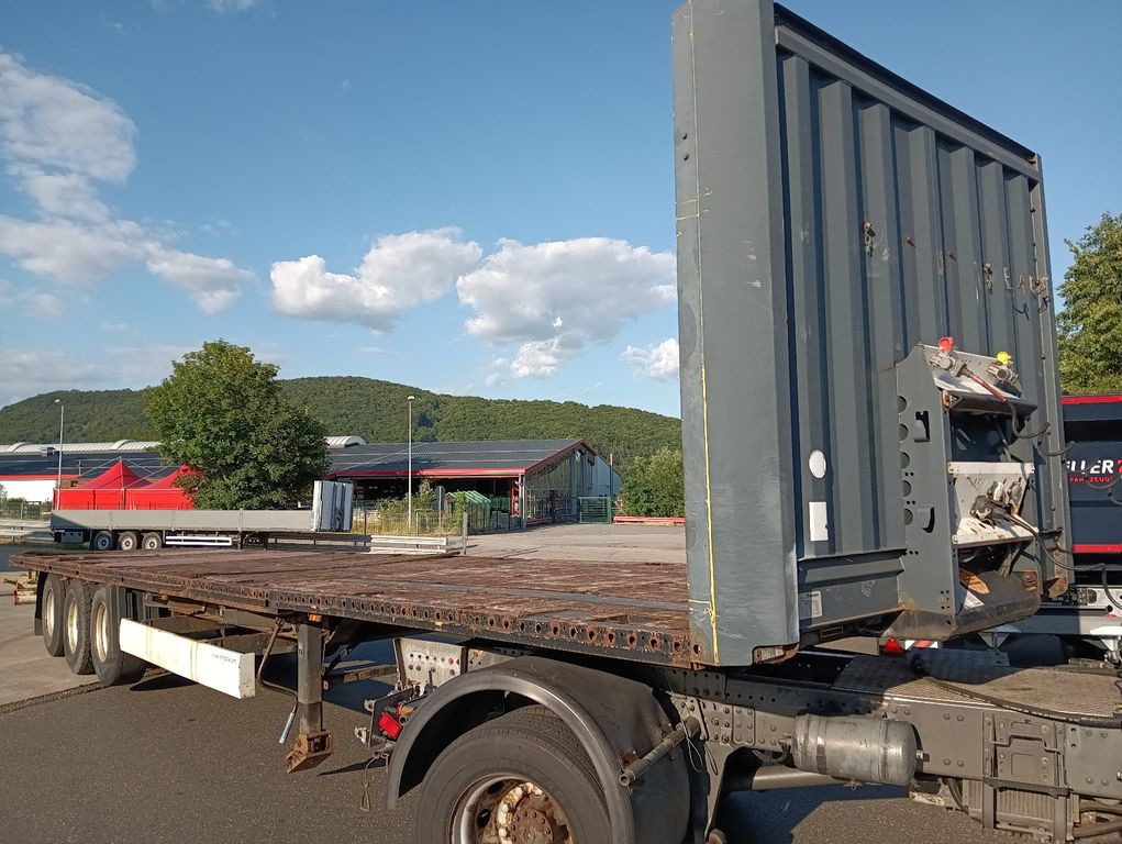 Krone SDP27 TwistLocks 40"+ 20" BPW Lift Rungentaschen - Semirremolque plataforma/ Caja abierta: foto 3 Krone SDP27 TwistLocks 40"+ 20" BPW Lift Rungentaschen - Semirremolque plataforma/ Caja abierta: foto 3