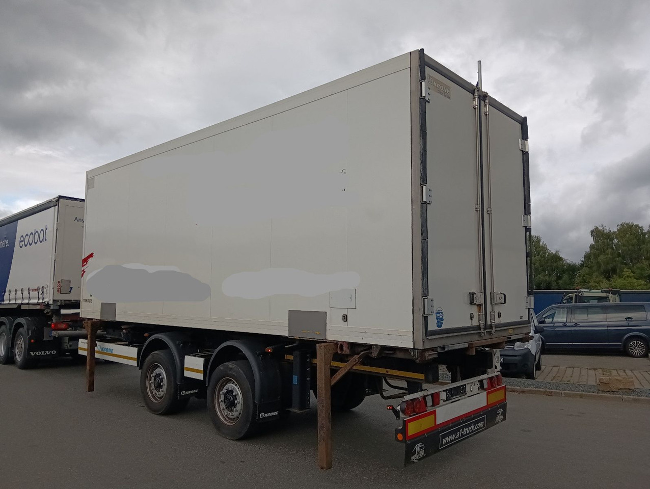 Krone WR 7,3 LI ThermoKing T600R 3442h 2,6m Doppelstoc - Remolque frigorífico: foto 1 Krone WR 7,3 LI ThermoKing T600R 3442h 2,6m Doppelstoc - Remolque frigorífico: foto 1