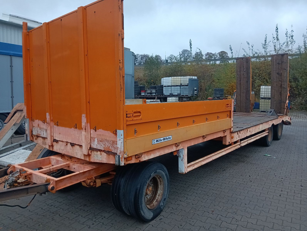 Müller-Mitteltal T 3 9,55m 0,90m Rampen, Bordwand vorne ABS SAF - Remolque góndola rebajadas: foto 2 Müller-Mitteltal T 3 9,55m 0,90m Rampen, Bordwand vorne ABS SAF - Remolque góndola rebajadas: foto 2