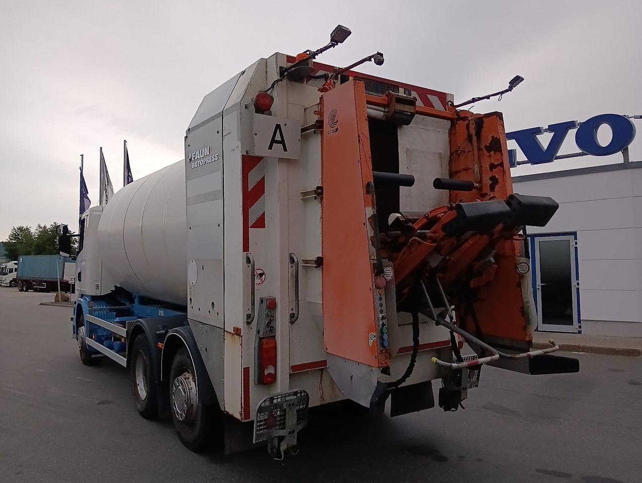 Camión de basura Scania G360 6x2 RETARDER FAUN ROTOPRESS 521L Zöller 230: foto 13