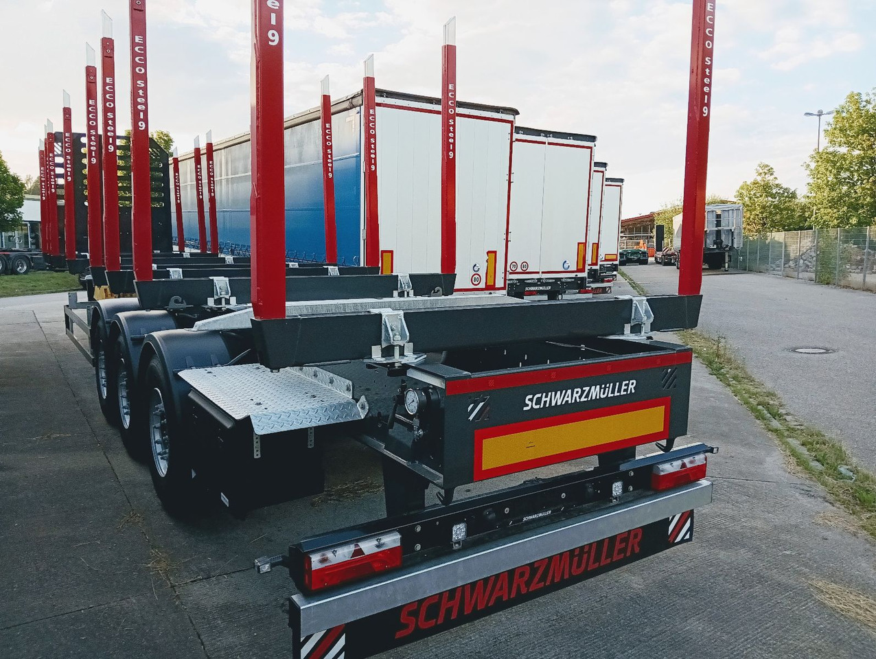 Semirremolque maderero nuevo Schwarzmüller 3-A Rungensattel 8xRungSchemel 5800kg NEU sofort Schwarzmüller 3-A Rungensattel 8xRungSchemel 5800kg NEU sofort: foto 25