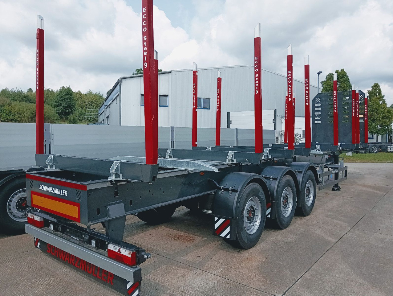 Schwarzmüller 3-A Rungensattel 8xRungSchemel 5800kg NEU sofort Schwarzmüller 3-A Rungensattel 8xRungSchemel 5800kg NEU sofort - Semirremolque maderero: foto 1 Schwarzmüller 3-A Rungensattel 8xRungSchemel 5800kg NEU sofort Schwarzmüller 3-A Rungensattel 8xRungSchemel 5800kg NEU sofort - Semirremolque maderero: foto 1