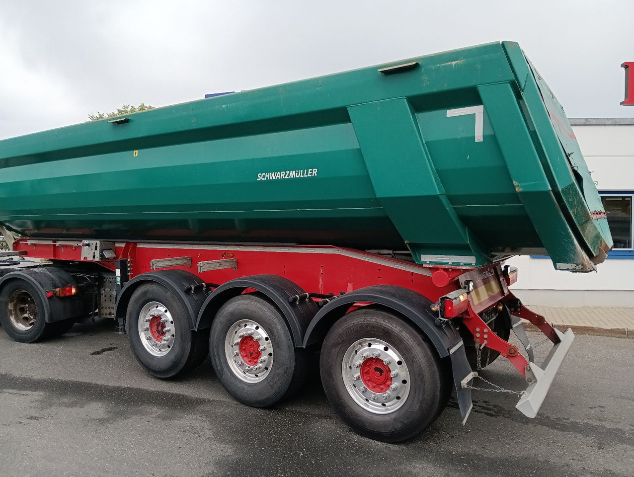 Schwarzmüller 3-A Stahlulde HARDOX ALCOA 25m3 SAF Lift 6180kg - Semirremolque volquete: foto 3 Schwarzmüller 3-A Stahlulde HARDOX ALCOA 25m3 SAF Lift 6180kg - Semirremolque volquete: foto 3