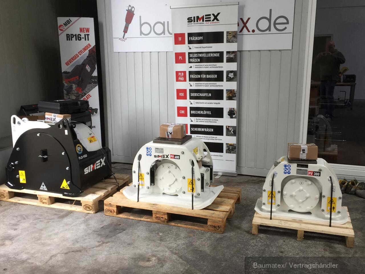 Compactador para Camión nuevo SIMEX Vibrations Graben- Radverdichter: foto 11
