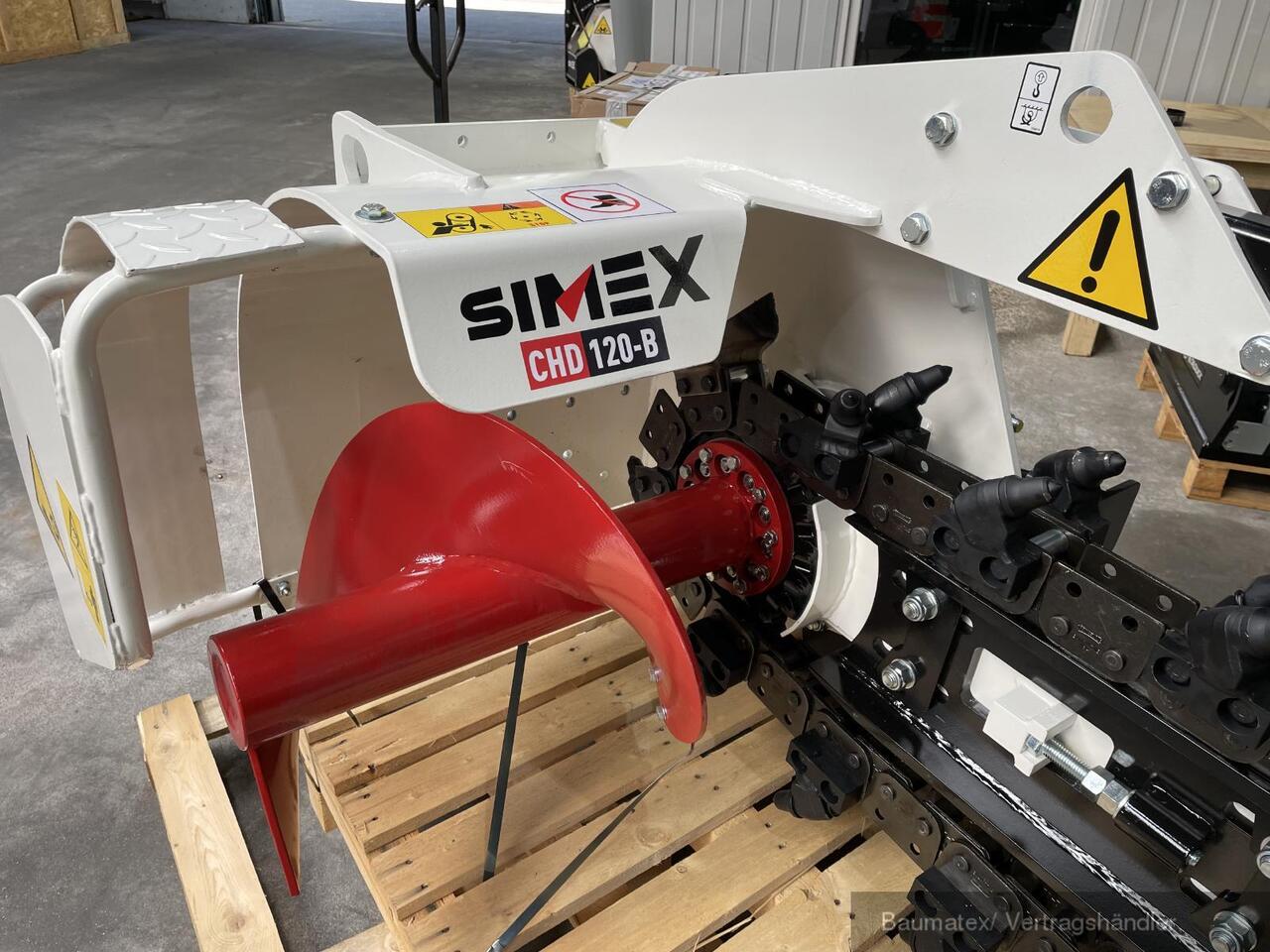 Simex CHD 120B für 1,2m Tiefe/ 150mm Breite - Zanjadora: foto 2 Simex CHD 120B für 1,2m Tiefe/ 150mm Breite - Zanjadora: foto 2
