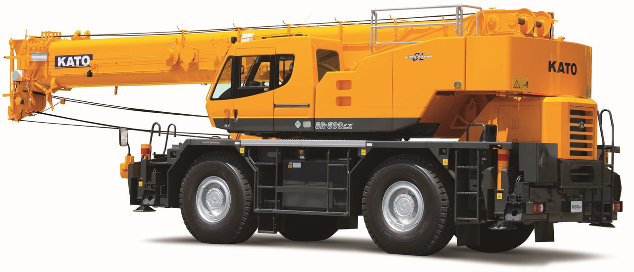 KATO SR-500Lx - 51 Ton Rough Terrain Crane with 13.7 Meter Fully Hydraulic Fly Jib - Grúa para terrenos difíciles: foto 3 KATO SR-500Lx - 51 Ton Rough Terrain Crane with 13.7 Meter Fully Hydraulic Fly Jib - Grúa para terrenos difíciles: foto 3