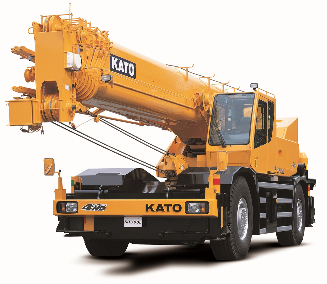 KATO SR-700L II - 70 Ton Crane with Hydraulic Fly Jib - Grúa para terrenos difíciles: foto 1 KATO SR-700L II - 70 Ton Crane with Hydraulic Fly Jib - Grúa para terrenos difíciles: foto 1