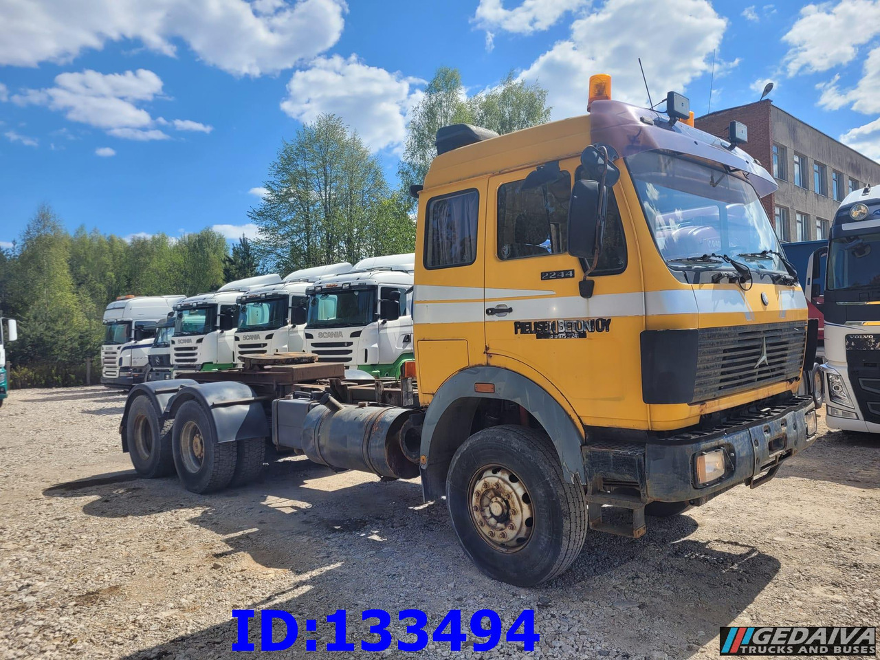 MERCEDES-BENZ SK 2544 6x2 - Manual - Full Steel - Cabeza tractora: foto 4 MERCEDES-BENZ SK 2544 6x2 - Manual - Full Steel - Cabeza tractora: foto 4