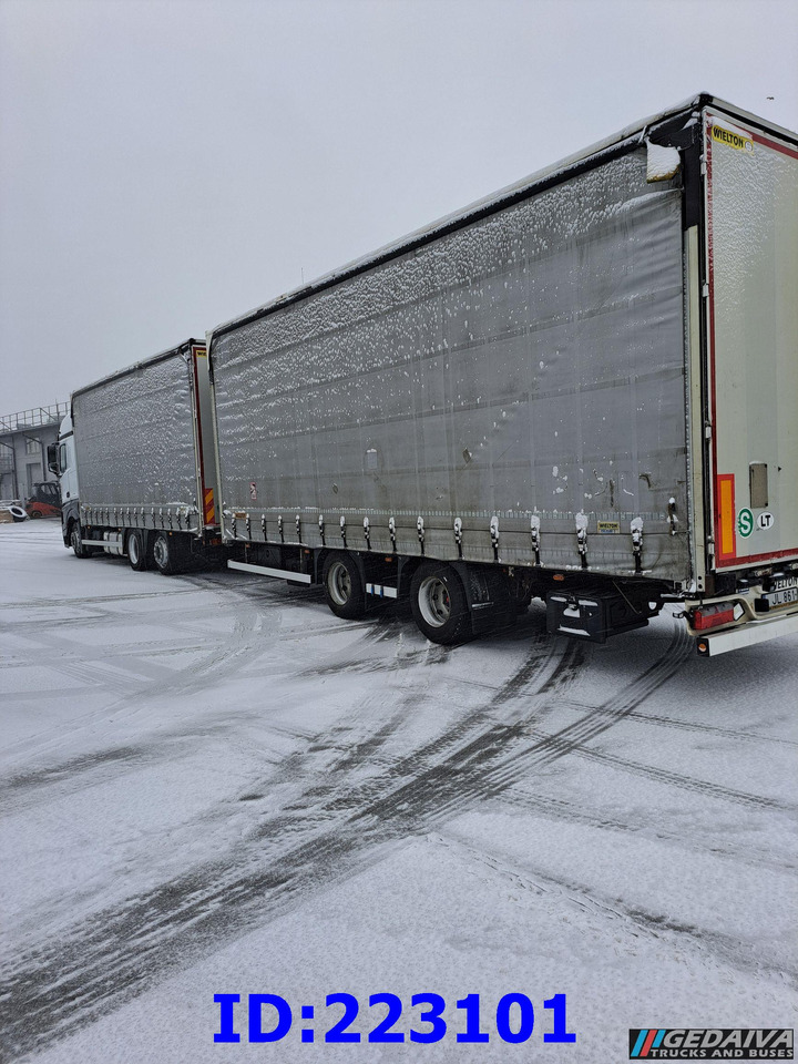 MERCEDES-BENZ Actros 2542 6x2 Euro6 + trailer - Camión lona: foto 5 MERCEDES-BENZ Actros 2542 6x2 Euro6 + trailer - Camión lona: foto 5