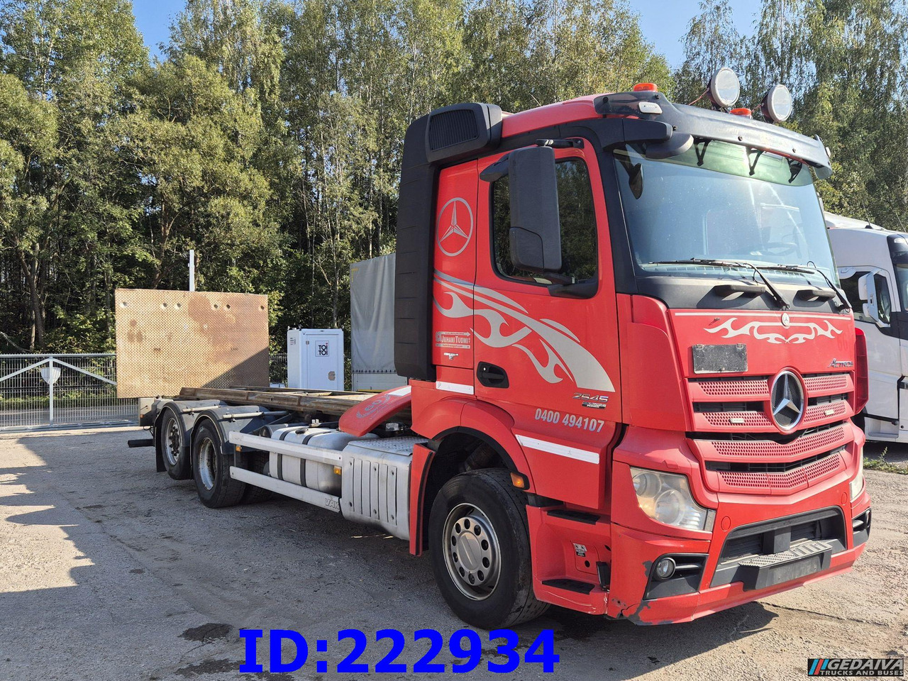 MERCEDES-BENZ Actros 2545  6x2 Euro5 - Camión chasis: foto 4 MERCEDES-BENZ Actros 2545  6x2 Euro5 - Camión chasis: foto 4