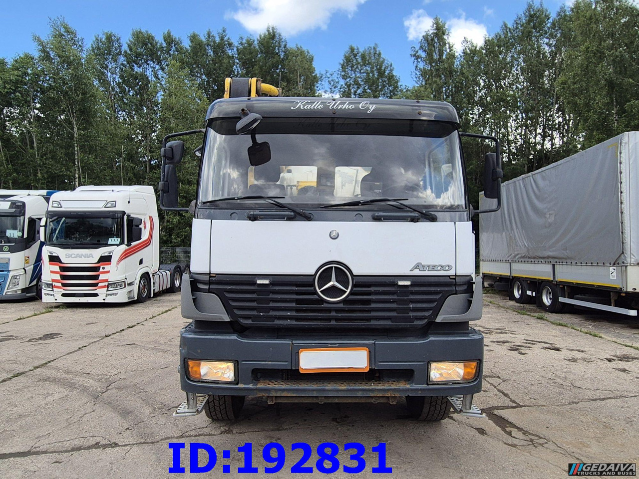 MERCEDES-BENZ Atego 2628 6x4 Schwing 17m 9m3 - Camión bomba de hormigón: foto 2 MERCEDES-BENZ Atego 2628 6x4 Schwing 17m 9m3 - Camión bomba de hormigón: foto 2