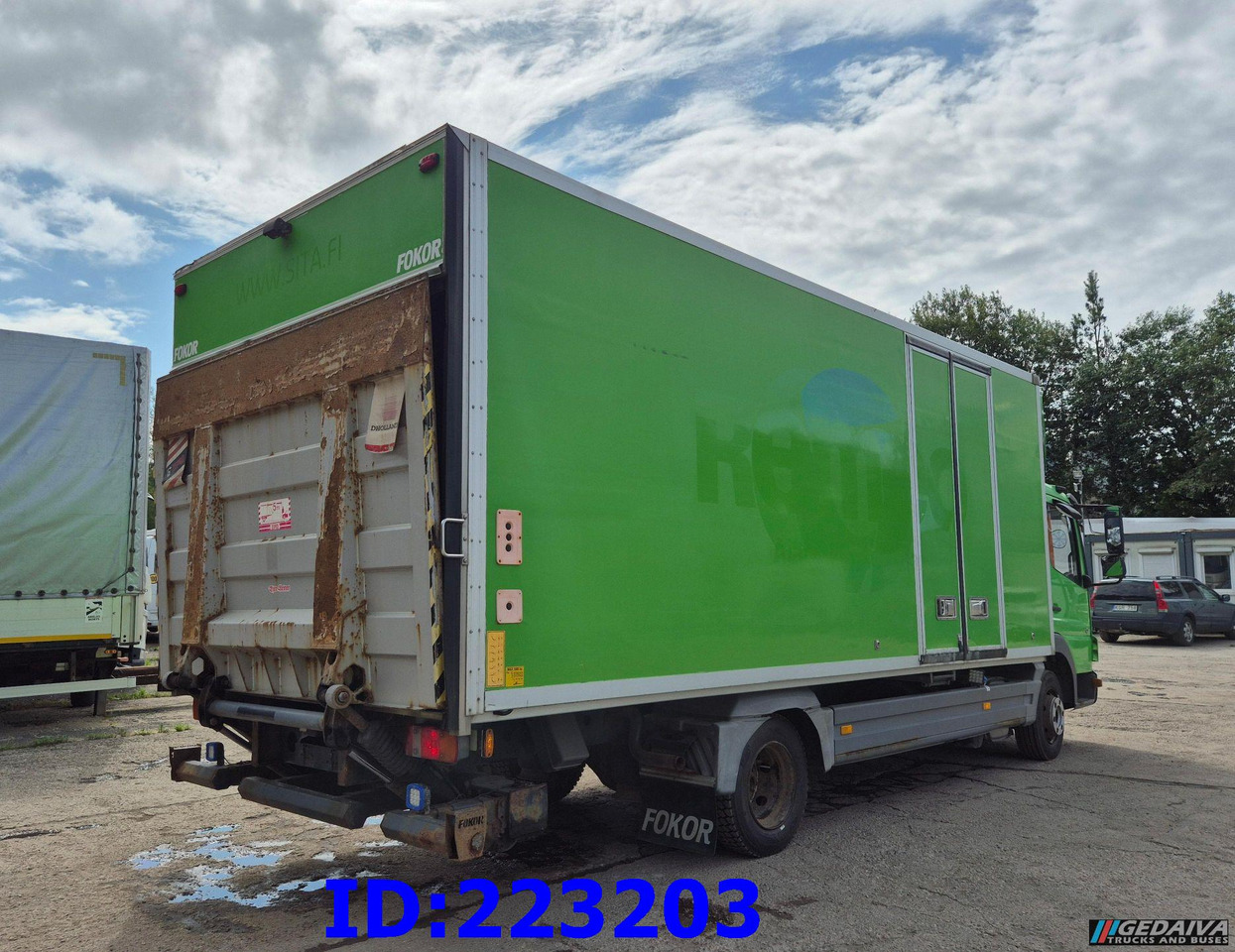 MERCEDES-BENZ Atego 818 4x2 Euro5 Manual - Camión caja cerrada: foto 4 MERCEDES-BENZ Atego 818 4x2 Euro5 Manual - Camión caja cerrada: foto 4