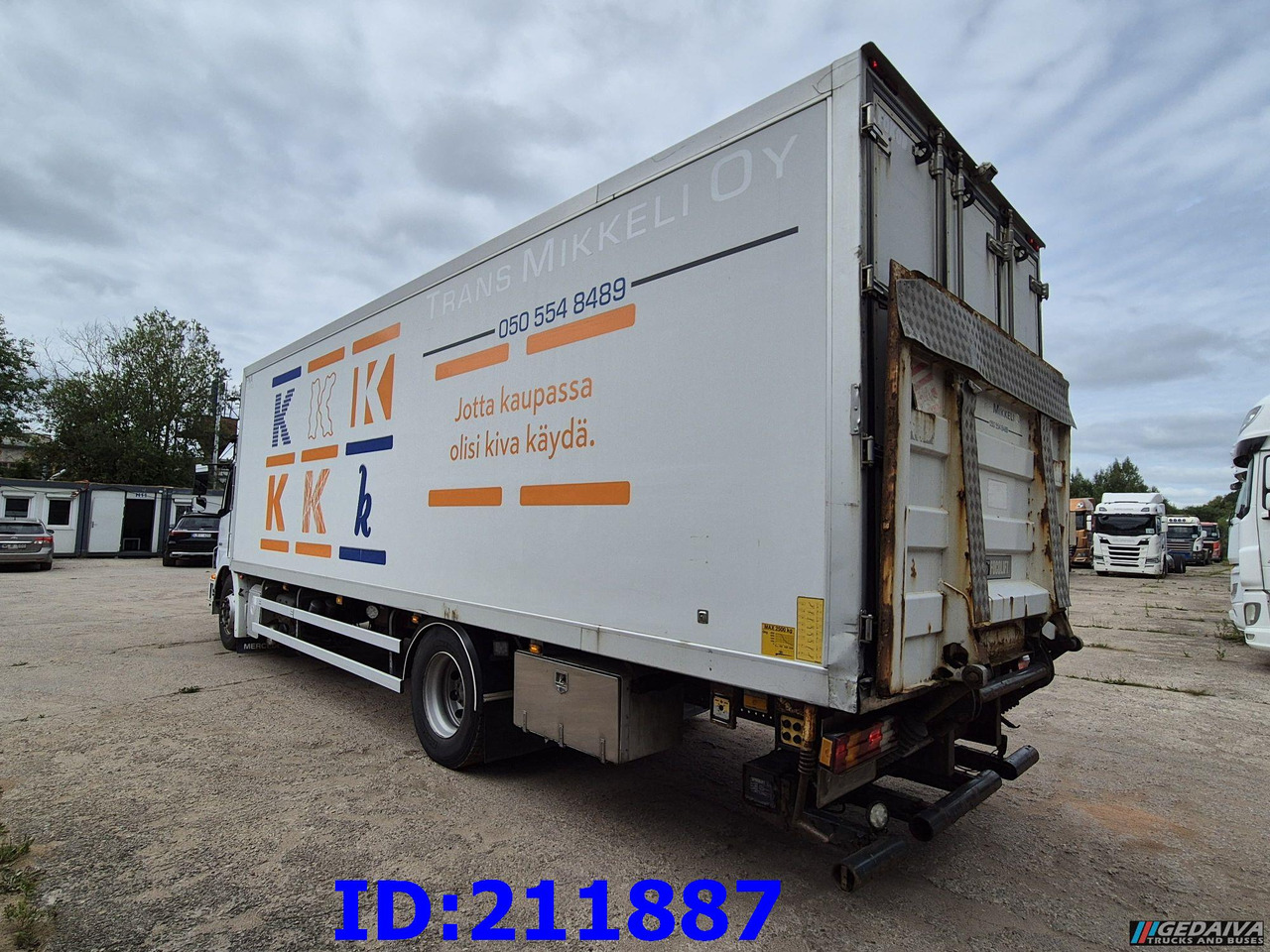 Camión frigorífico MERCEDES-BENZ Axor 1833 - Manual: foto 12
