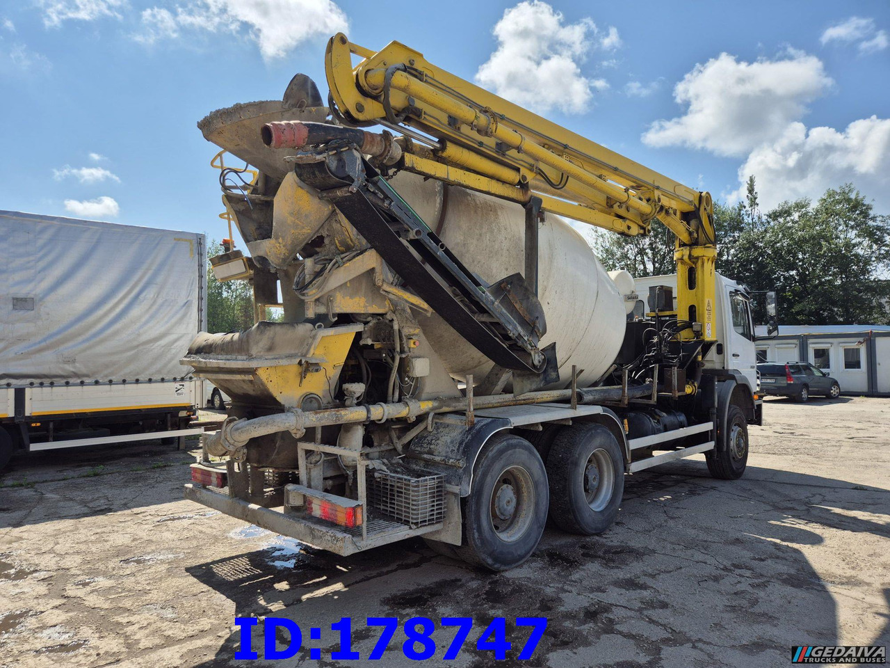 MERCEDES-BENZ Axor 2633 6x4 Schwing 750 - Camión bomba de hormigón: foto 5 MERCEDES-BENZ Axor 2633 6x4 Schwing 750 - Camión bomba de hormigón: foto 5