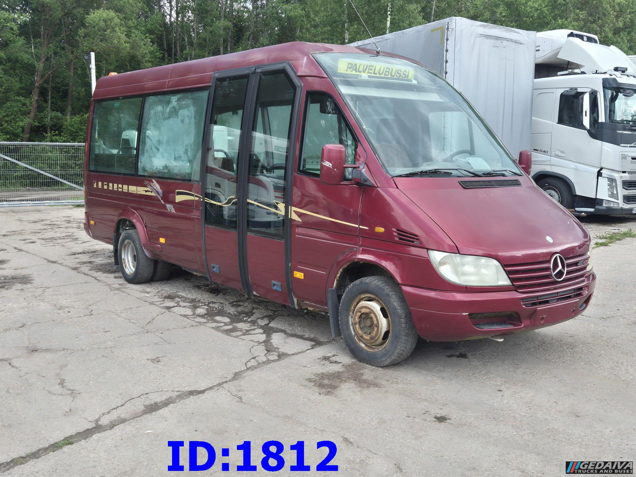 MERCEDES-BENZ Sprinter 413 - 17 Place - Minibús, Furgoneta de pasajeros: foto 1 MERCEDES-BENZ Sprinter 413 - 17 Place - Minibús, Furgoneta de pasajeros: foto 1