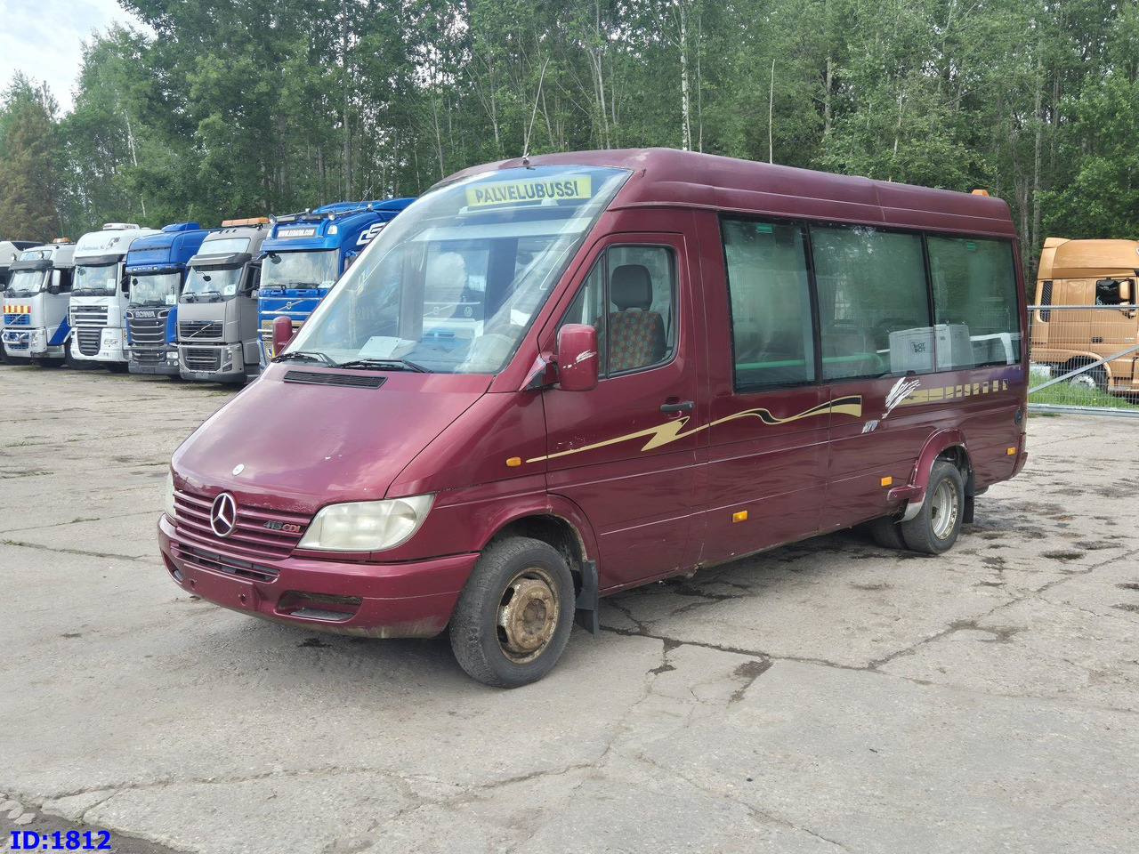 MERCEDES-BENZ Sprinter 413 - 17 Place - Minibús, Furgoneta de pasajeros: foto 4 MERCEDES-BENZ Sprinter 413 - 17 Place - Minibús, Furgoneta de pasajeros: foto 4