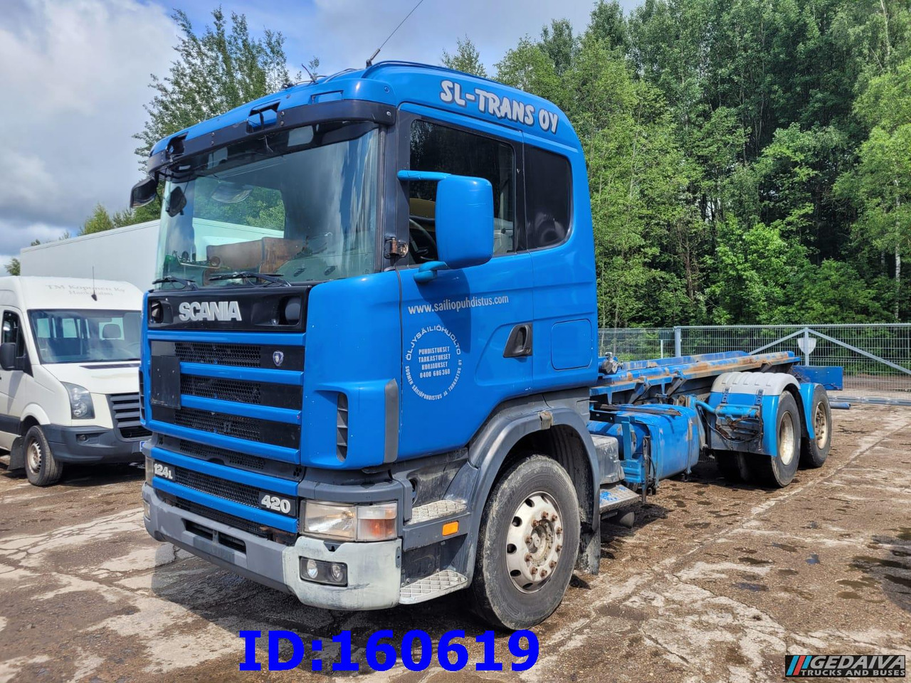 SCANIA 124 420 6x2 Manual Retarder - Camión chasis: foto 1 SCANIA 124 420 6x2 Manual Retarder - Camión chasis: foto 1
