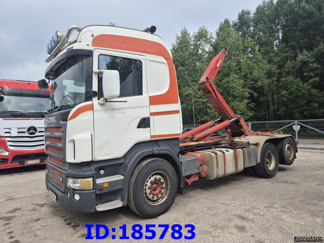 SCANIA R500 6x2 Hook lift - Camión multibasculante: foto 1 SCANIA R500 6x2 Hook lift - Camión multibasculante: foto 1