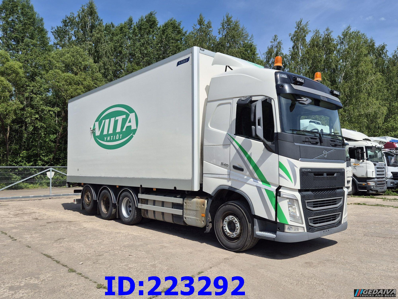 VOLVO FH13 540HP 8x4 Steering axle - Camión isotérmico: foto 4 VOLVO FH13 540HP 8x4 Steering axle - Camión isotérmico: foto 4