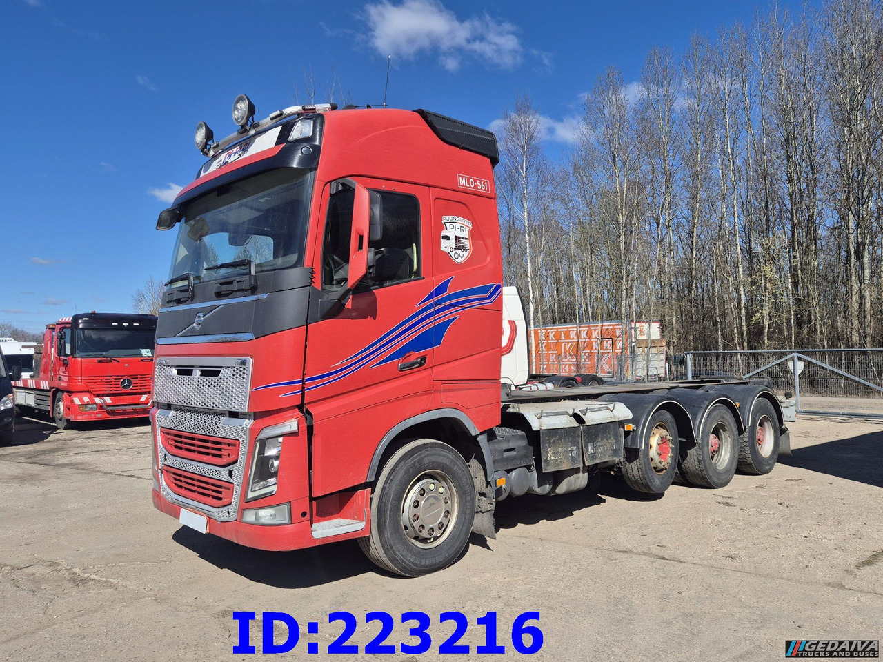 VOLVO FH16 700HP 8X4 Big axle - Camión chasis: foto 1 VOLVO FH16 700HP 8X4 Big axle - Camión chasis: foto 1