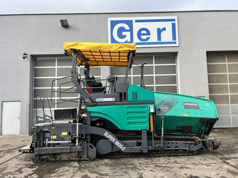 Vögele Super 1800-2 Typ 11.82 (111325) - Pavimentadora de asfalto: foto 4 Vögele Super 1800-2 Typ 11.82 (111325) - Pavimentadora de asfalto: foto 4