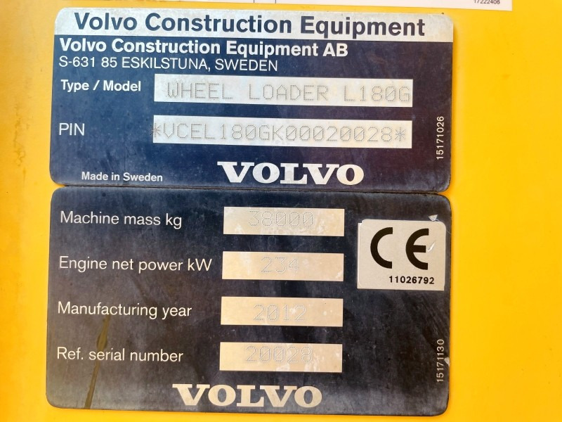 Volvo L180G HL (3636) - Cargadora de ruedas: foto 4 Volvo L180G HL (3636) - Cargadora de ruedas: foto 4