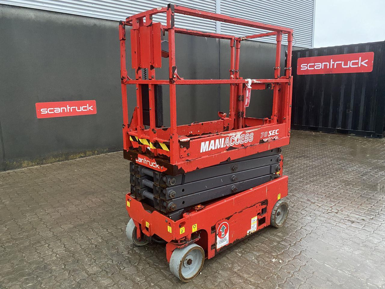 Manitou 78SEC - Plataforma de tijeras: foto 1 Manitou 78SEC - Plataforma de tijeras: foto 1